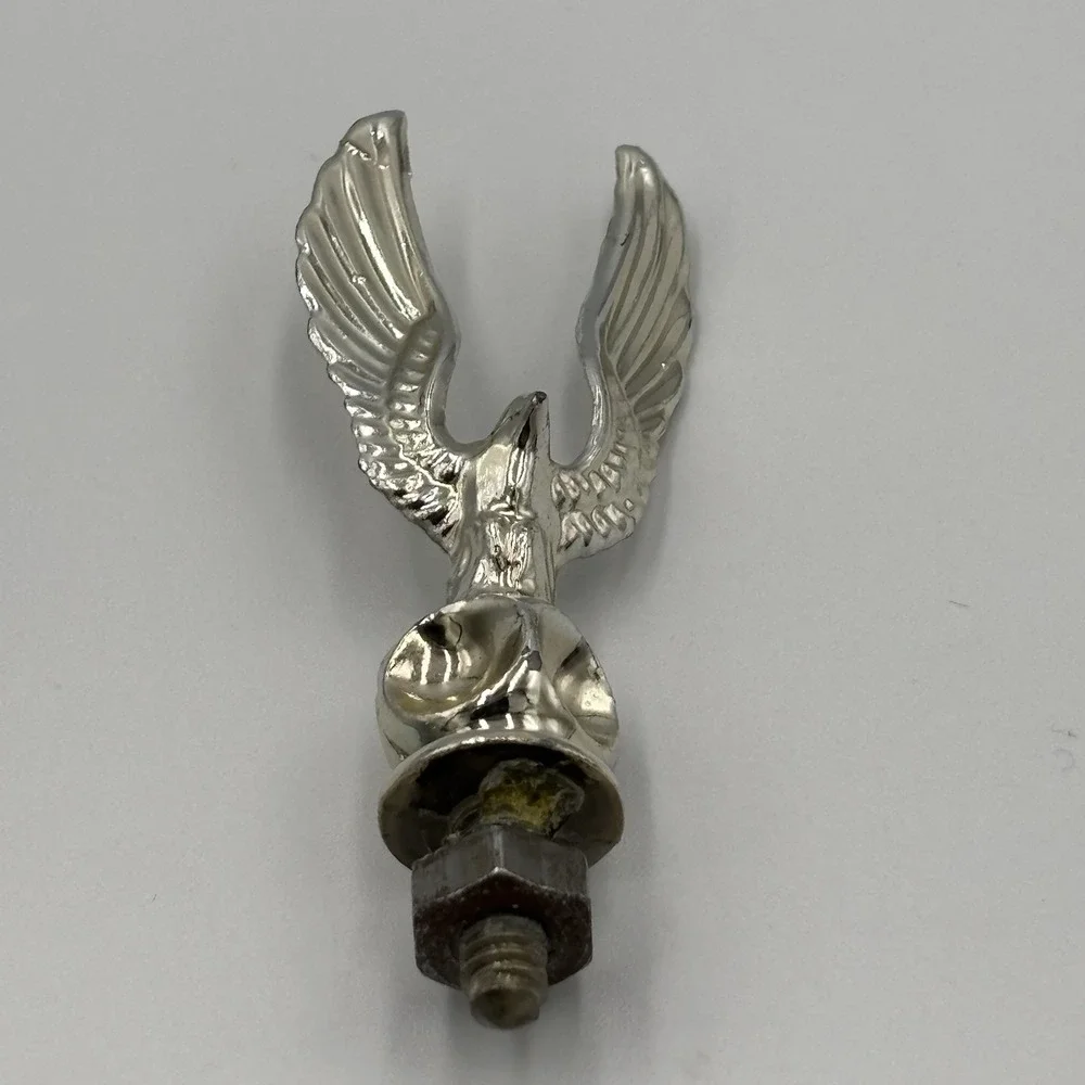 Vintage Silver‎ Metal Majestic Eagle Trophy Topper 2.75